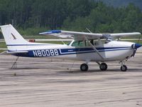 N80088 @ KRUT - Taken Just before a severe thunderstorm. - by Frank Wulff III
