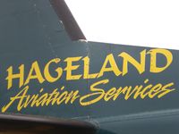 N411GV @ PAMY - logo shot - by ckw