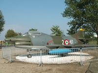 MM6303 - Fiat G-91 R-1A/Preserved/Sassuolo,Emilia-Romagna (Tail section from MM6312) - by Ian Woodcock