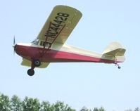 N44428 @ 2D1 - Departing the Aeronca/T-craft fly-in at Alliance, OH - by Bob Simmermon