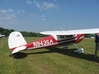 N9435A @ 2D1 - Aeronca/T-craft fly-in at Alliance, OH - by Bob Simmermon