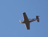 N17818 - sighted over Redding Connecticut - by Bob Mac Innes