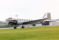 N8704 @ FFO - Touching down at the 100th Anniversary of Flight celebration - by Glenn E. Chatfield