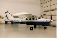 N15CW @ APA - N4831A in the hangar at Centennial Denver in 1994 prior to re-registration as N15CW - by Kim Barnes