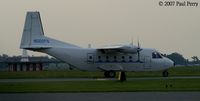 N502FS @ ECG - Noting the wave motif as she passes - by Paul Perry