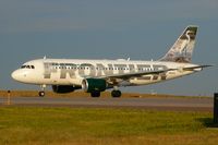 N914FR @ DEN - Frontier Airlines Stretch the Great Egret.