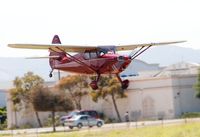 N9160K @ LPC - On final West Coast Pipe Cub Fly-In 2007 Lompoc Calif