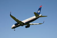 N206UW @ BRU - flight  US750 is descending to rwy 25R - by Daniel Vanderauwera