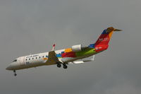 S5-AAI @ BRU - flight  JP376 is descending to rwy 25L - by Daniel Vanderauwera