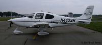N413SR @ PVG - New-ish SR-22 on the sales floor, so to speak