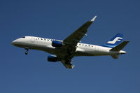OH-LEG @ BRU - flight  AY811 is descending to rwy 25R
