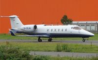 D-CEJA @ EGGW - Learjet 60 - by Terry Fletcher