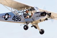N5580 @ LPC - On final West Coast Pipe Cub Fly-In 2007 Lompoc Calif - by Mike Madrid