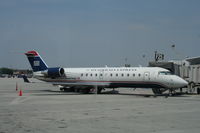 N437AW @ KPHL - CL-600-2B19 - by Mark Pasqualino