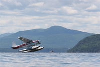 N521VT - Take-off Near Thompson's Point, Charlotte, VT - by Ross Andrews