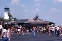 61-0075 @ LCK - F-105D at Rickenbacker Air Force Base air show day