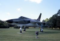 61-0176 @ MXF - F-105D at the air park at Maxwell AFB