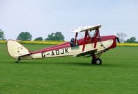 G-AOJK @ EGBK - Tiger Moth at Sywell UK - by Terry Fletcher