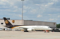N438UP @ KRFD - Boeing 757-200F - by Mark Pasqualino