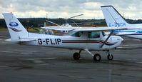 G-FLIP @ EGSY - Cessna FA152 - by Terry Fletcher