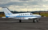 G-OSCH @ EGSY - Cessna 421C Golden Eagle - by Terry Fletcher