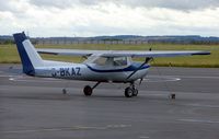 G-BKAZ @ EGSY - Cessna 152