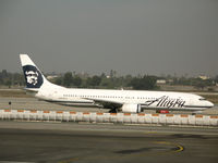 N306AS @ LAX - Alaska 737-990 taxying @ LAX - by Steve Nation