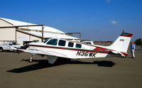 N36WK @ TCY - General Development & Construction (Bakersfield, CA) modified Beech B36TC@ Tracy Municipal Airport, CA - by Steve Nation