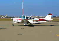 N36WK @ TCY - General Development & Construction (Bakersfield, CA) modified Beech B36TC taxying @ Tracy Municipal Airport, CA - by Steve Nation