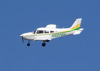 N6214H @ KAPA - On approach to 17R (touch & go) - by Bluedharma