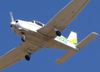 N6214H @ KAPA - On approach to 17R (touch & go) - by Bluedharma