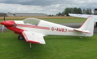 G-AWBJ @ EGBR - Fournier RF4D - by Terry Fletcher