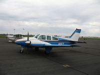 N15T @ PRB - 1964 Beech 95-B55 visting from Napa @ Paso Robles (PRB) Municipal - by Steve Nation