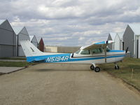 N5194R @ KLVN - Cessna Skyhawk parked outside of it's hangar at Airlake. - by Mitch Sando