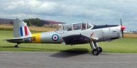 G-BTWF @ EGBR - DHC-1 Chipmunk wears Markings WK549 - by Terry Fletcher