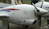 N159TS @ PVG - Detail on the starboard engine nacelle.  Even houses a wing inspection light.