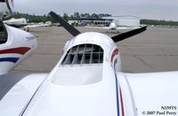 N159TS @ PVG - Exhaust ducting on the starboard side