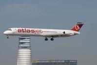 TC-AKN @ VIE - AtlasJet MD80