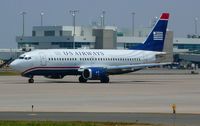 N313AW @ DEN - US Airways 737-300.