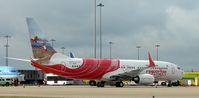VT-AXR @ EGBB - Colourful aircraft for Air India Express on delivery - by Terry Fletcher
