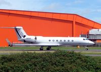 N550GD @ EGGW - Gulfstream G550 - by Terry Fletcher