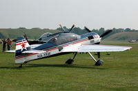 HA-YAW @ EGWC - Su-29 taxying to the runway - by Henk van Capelle