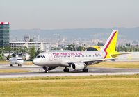 D-AKNU @ VIE - GERMANIAWINGS  A319 line up - by Dieter Klammer