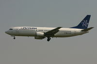 EC-IZG @ BRU - shortly before landing on rwy 02