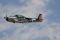 N4591K @ MARTIN - Rebecca salutes during low altitude fly-by