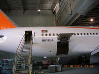 N619UA @ KGYR - New paint but still has old reg. - by John J. Boling