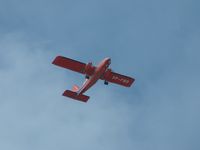VP-FBD @ PSY - Taking off from Stanley Airport, Falkland Islands - by Steve Staunton