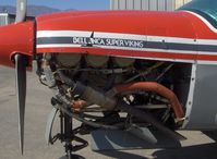 N246TA @ SZP - 1979 Bellanca 17-30A SUPER VIKING, Continental IO-520 300 Hp, maintenance, left side engine view - by Doug Robertson