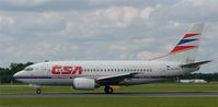OK-XGA @ EGCC - 737-55s from CSA on take off from MAN