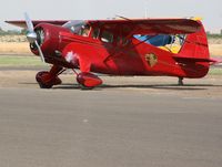 N663H @ MARTIN FLD - Blowing smoke rings